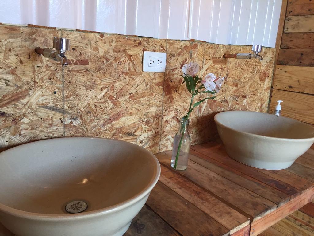 Acatitlan Glamping Hotel บาเญเดบราโว ภายนอก รูปภาพ