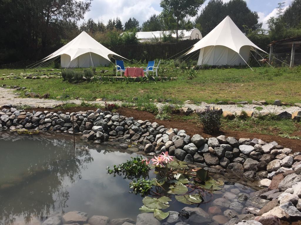Acatitlan Glamping Hotel บาเญเดบราโว ภายนอก รูปภาพ